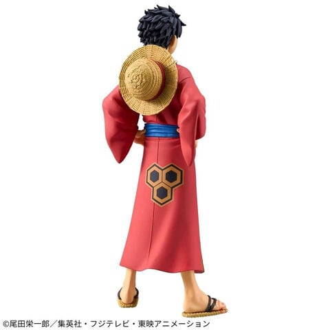 Figurine Dxf-the Grandline Series-wanokuni - One Piece - Monkey.d.luffy - Yukata